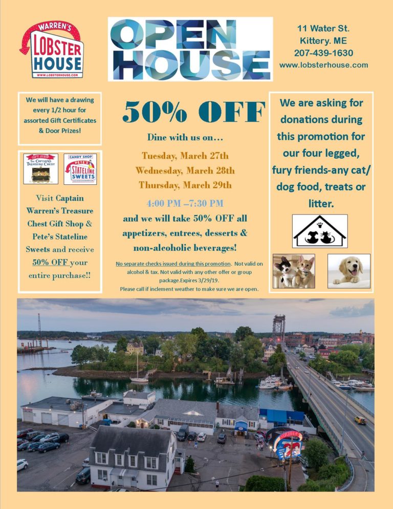 Warren's Lobster House Seafood Restaurants in Kittery Maine