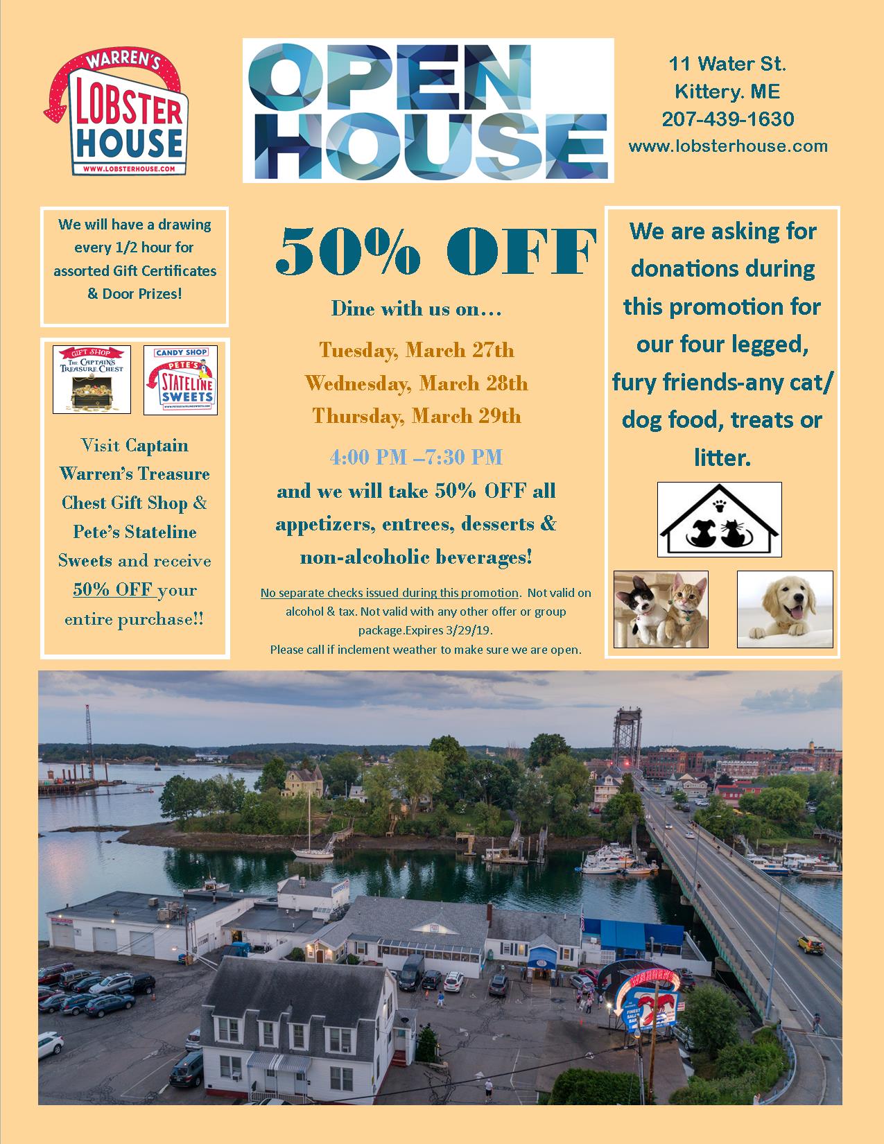 Warren's Lobster House Seafood Restaurants in Kittery Maine